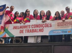 Bancários realizam Dia Nacional de Mobilização por Remuneração 28.7.26 dia de luta ssa 2 b5587