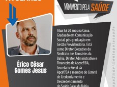 Saúde Caixa: Feebbase apoia a Chapa 2 para o Conselho de Usuários chapa 2 saude caixa erico a2c72